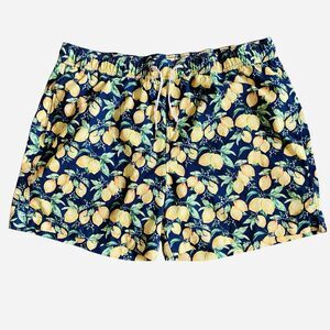 Weworewhat Lemon Print  Swim Trunks Drawstring Pockets Men’s XL